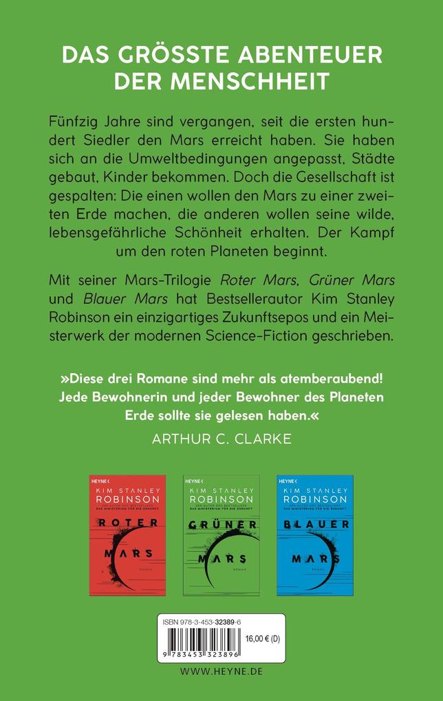 Weitere Ansicht: Grüner Mars | Kim Stanley Robinson