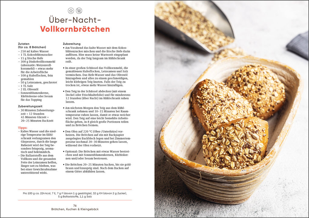 Weitere Ansicht: Fit & schlank mit Brot | Michaela Axt-Gadermann, Johannes Dackweiler