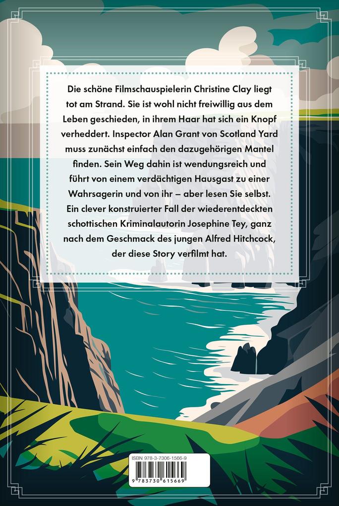 Weitere Ansicht: Die Klippen des Todes. Inspector Grants zweiter Fall | Josephine Tey