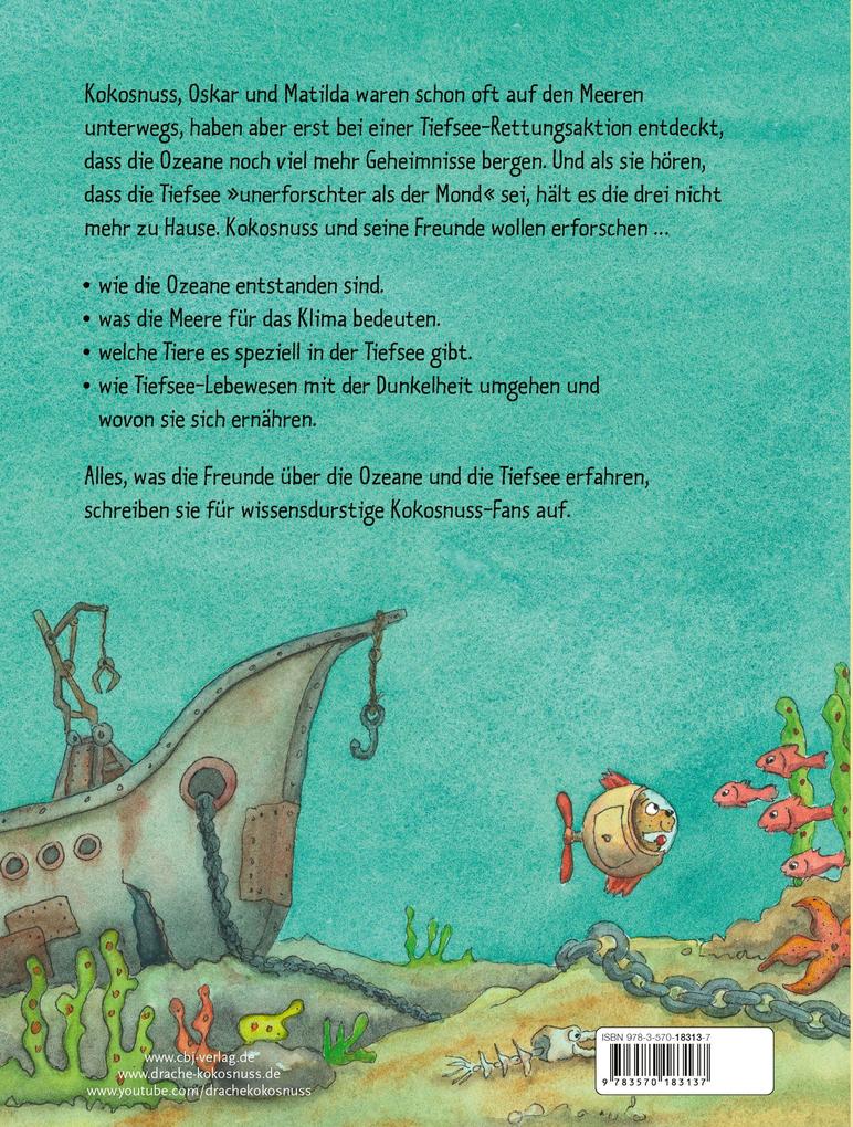 Weitere Ansicht: Alles klar! Der kleine Drache Kokosnuss erforscht die Ozeane | Ingo Siegner