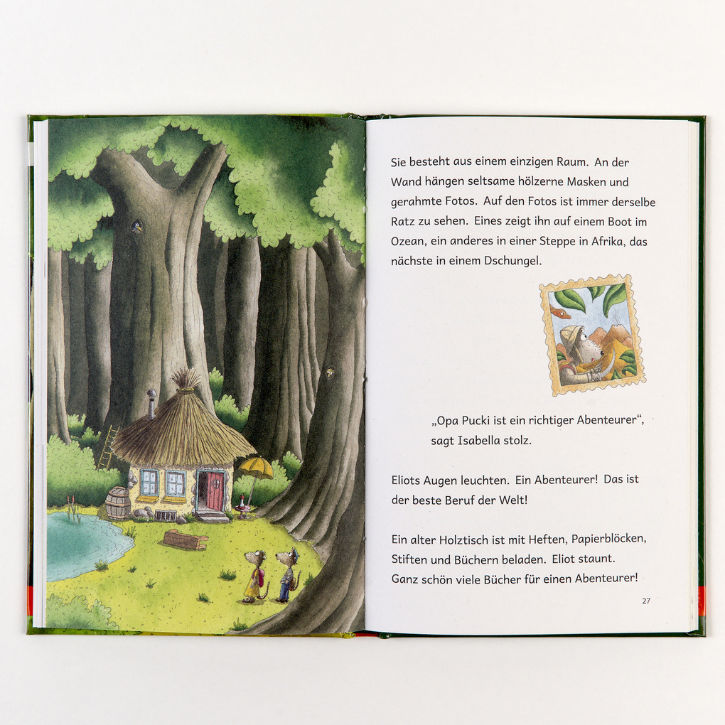 Weitere Ansicht: Gemeinsam durch die ersten Lesejahre. Eliot und Isabella im Finsterwald | Ingo Siegner