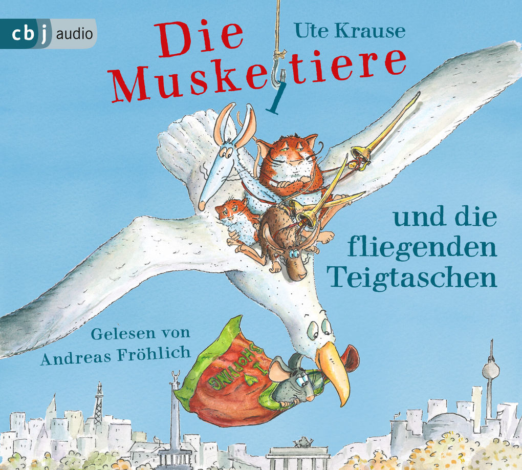 Weitere Ansicht: Die Muskeltiere und die Fliegenden Teigtaschen | Ute Krause