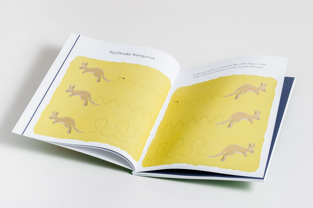 Weitere Ansicht: Mein kunterbuntes Buch der schönsten Schwungübungen. Schreibvorbereitung für Kindergarten, Vorschule und Grundschule. Ab 4 Jahre | Nico Sternbaum