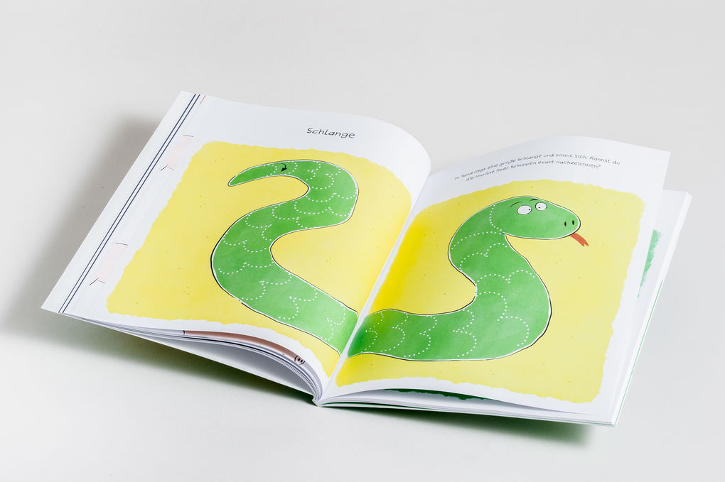 Weitere Ansicht: Mein kunterbuntes Buch der schönsten Schwungübungen. Schreibvorbereitung für Kindergarten, Vorschule und Grundschule. Ab 4 Jahre | Nico Sternbaum