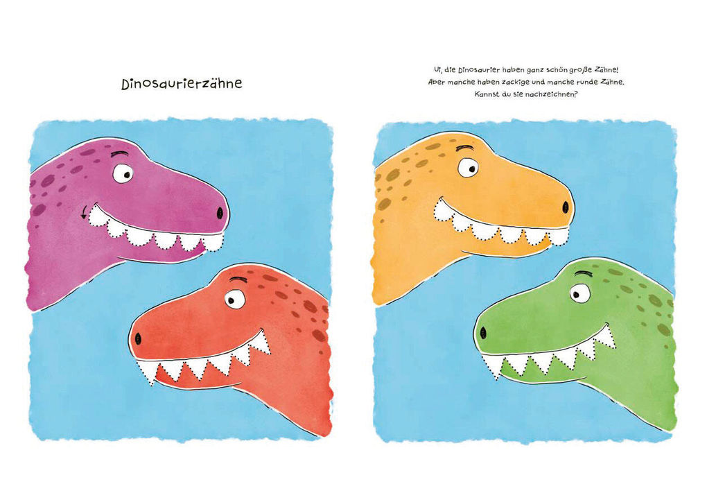 Weitere Ansicht: Mein kunterbuntes Buch der schönsten Schwungübungen. Schreibvorbereitung für Kindergarten, Vorschule und Grundschule. Ab 4 Jahre | Nico Sternbaum