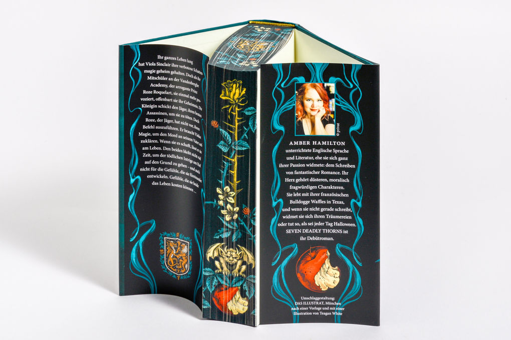 Weitere Ansicht: Seven Deadly Thorns - Ein Herz so schwarz wie Ebenholz | Amber Hamilton