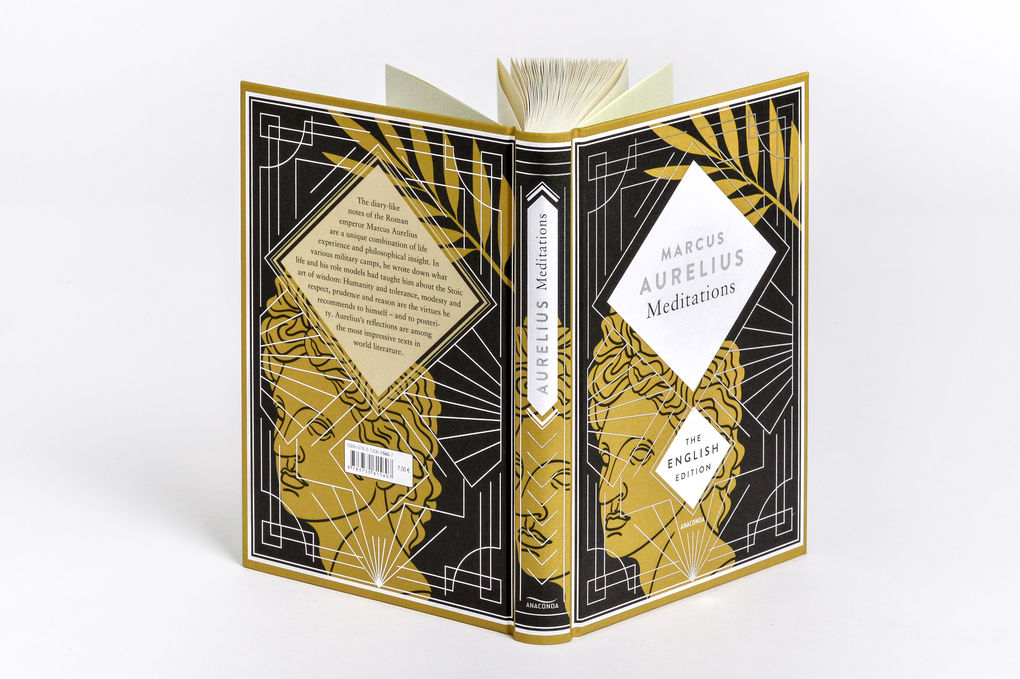 Weitere Ansicht: Aurelius - Meditations. A special edition hardcover embossed with silver foil | Marcus Aurelius, Marc Aurel