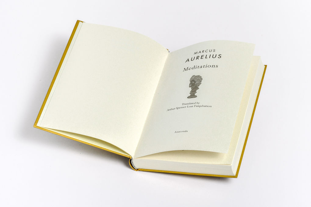 Weitere Ansicht: Aurelius - Meditations. A special edition hardcover embossed with silver foil | Marcus Aurelius, Marc Aurel