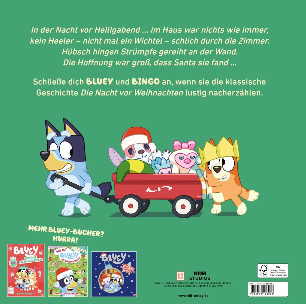 Weitere Ansicht: BLUEY - Blueys Nacht vor Weihnachten