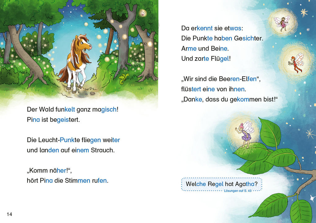 Weitere Ansicht: Hufeisen-Zauber - Pony Pina und das Elfen-Geheimnis | Amelie Plaas-Link