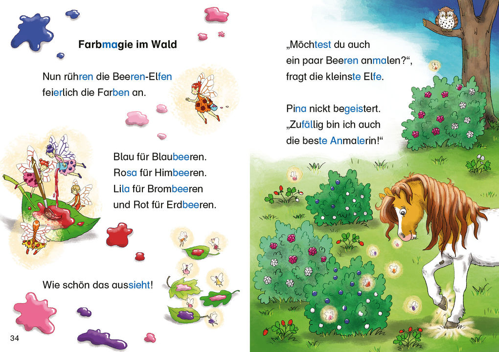 Weitere Ansicht: Hufeisen-Zauber - Pony Pina und das Elfen-Geheimnis | Amelie Plaas-Link