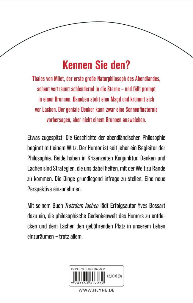 Weitere Ansicht: Trotzdem lachen | Yves Bossart