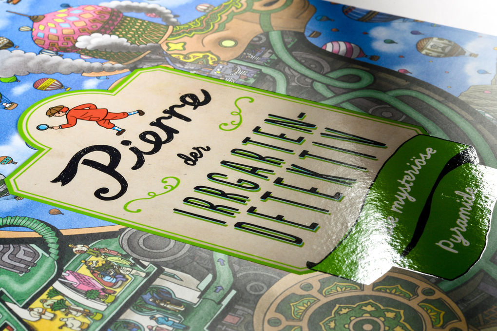 Weitere Ansicht: Pierre, der Irrgarten-Detektiv, und die mysteriöse Pyramide | Hiro Kamigaki, Ic4design