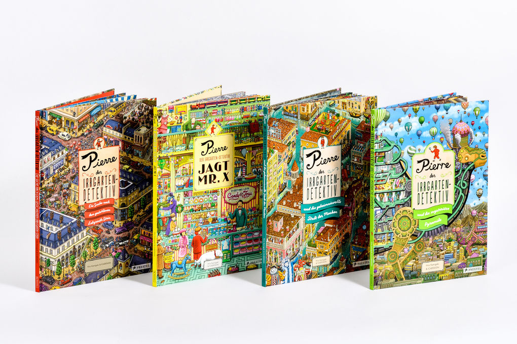 Weitere Ansicht: Pierre, der Irrgarten-Detektiv, und die mysteriöse Pyramide | Hiro Kamigaki, Ic4design