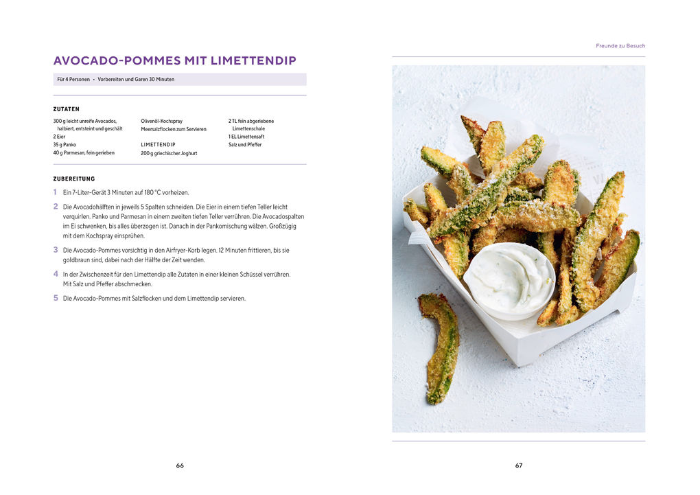 Weitere Ansicht: Airfryer Snacks - Die besten Rezepte für die Heißluftfritteuse