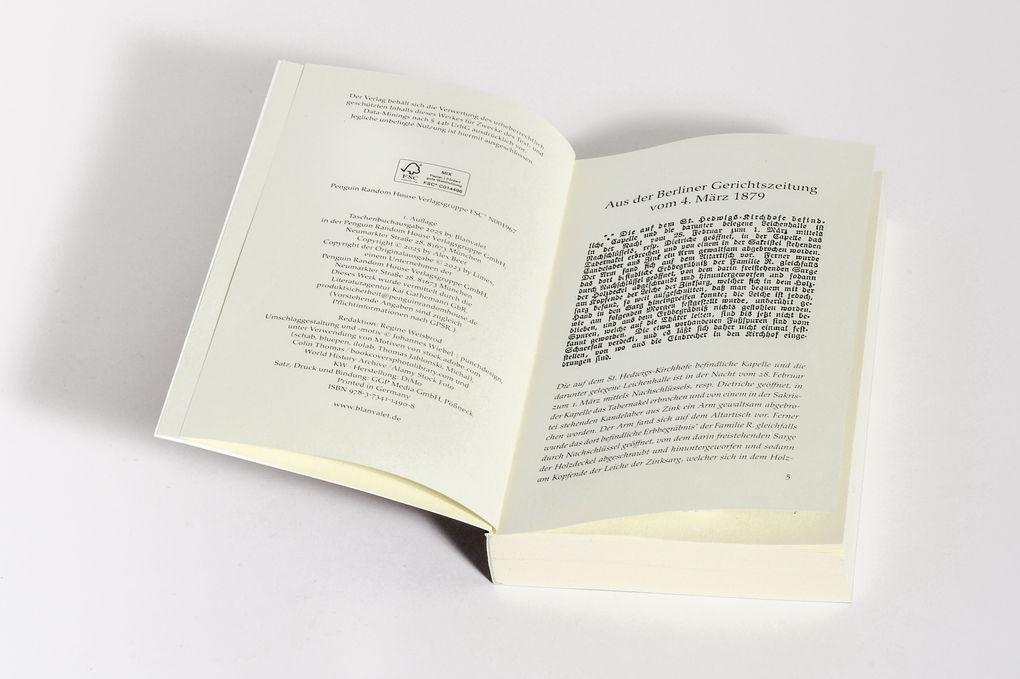 Weitere Ansicht: Felix Blom. Der Schatten von Berlin | Alex Beer