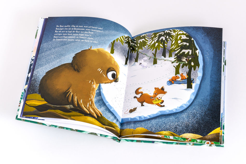 Weitere Ansicht: Der Weihnachtskauz | Britta Sabbag