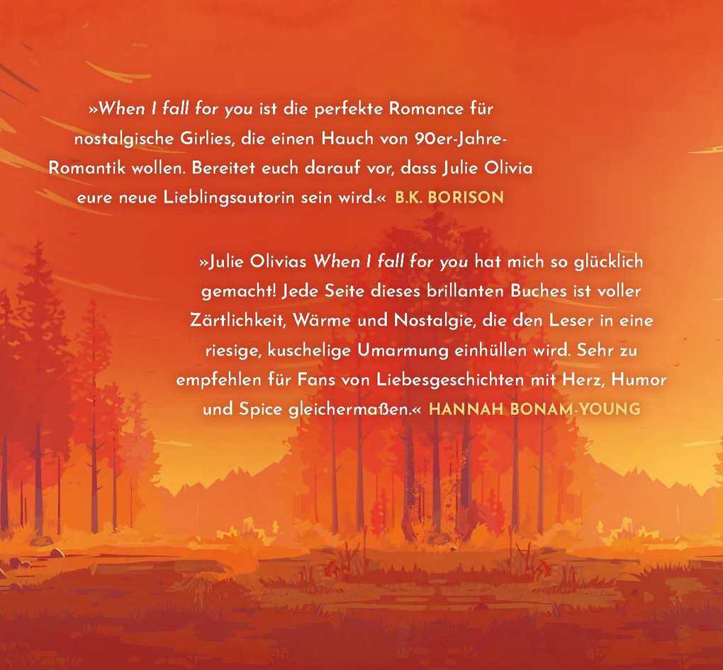 Weitere Ansicht: When I fall for you | Julie Olivia