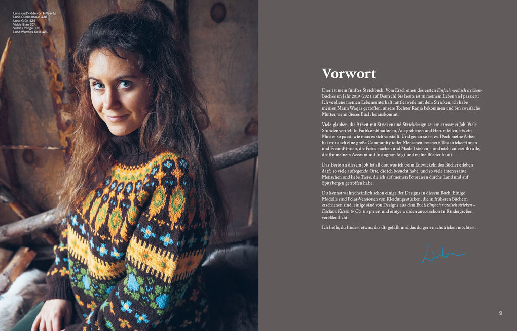 Weitere Ansicht: Einfach nordisch stricken: Farbenfroh! | Linka Neumann