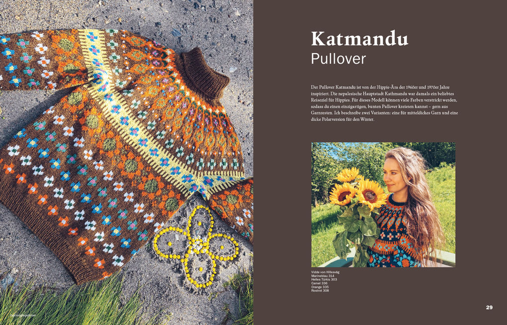 Weitere Ansicht: Einfach nordisch stricken: Farbenfroh! | Linka Neumann