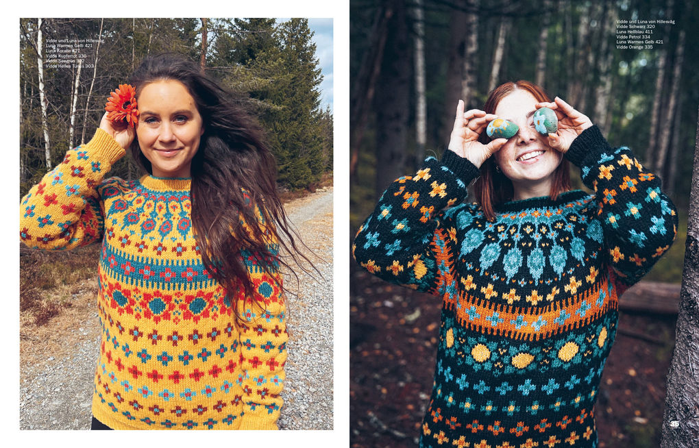 Weitere Ansicht: Einfach nordisch stricken: Farbenfroh! | Linka Neumann