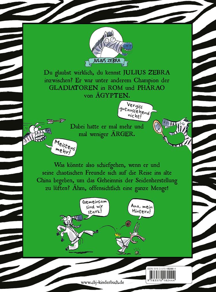 Weitere Ansicht: Julius Zebra - Aufruhr im alten China | Gary Northfield