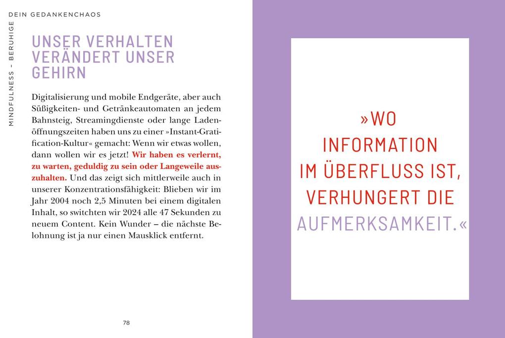 Weitere Ansicht: Die 1-Minuten-Strategie gegen mentale Erschöpfung | Cordula Nussbaum
