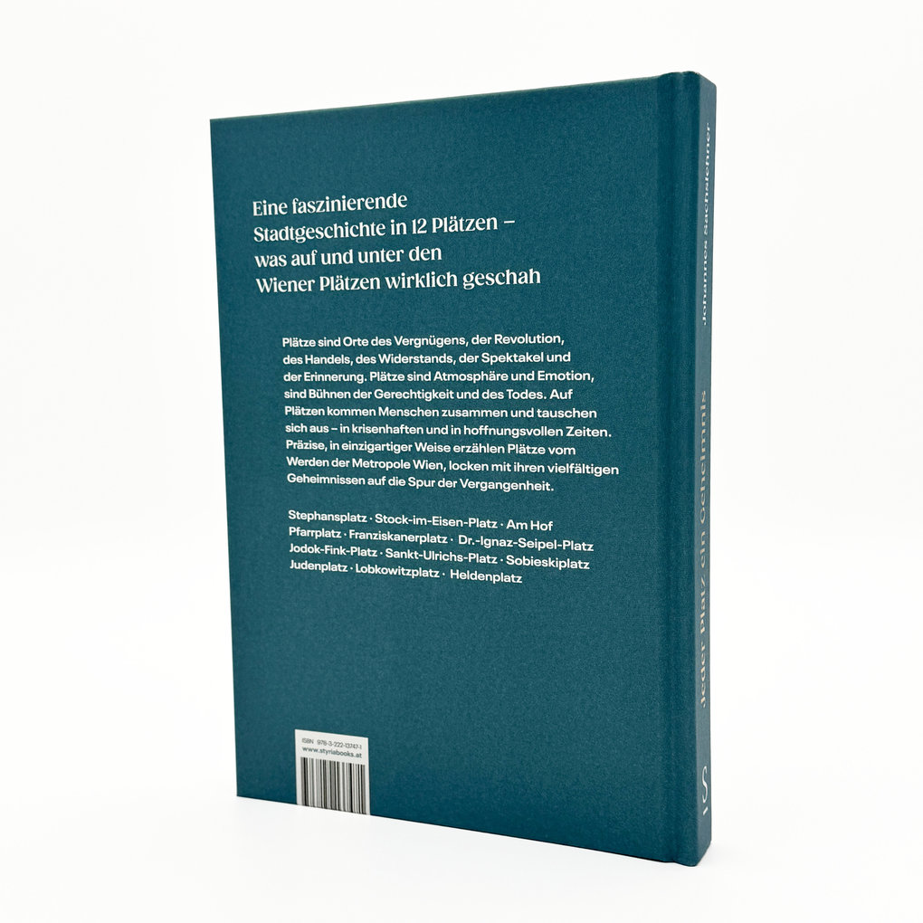 Weitere Ansicht: Jeder Platz ein Geheimnis | Johannes Sachslehner