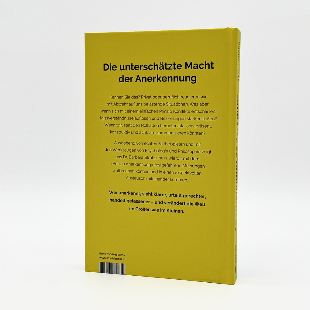 Weitere Ansicht: Anerkennung ändert alles | Barbara Strohschein