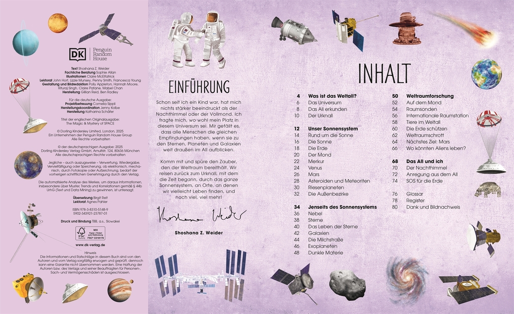Weitere Ansicht: Geheimnisvolles Weltall | Shoshana Z. Weider
