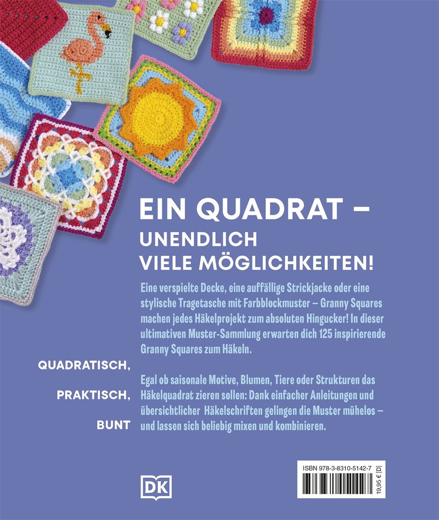 Weitere Ansicht: Das Granny Squares Musterbuch | Katy Mitchell