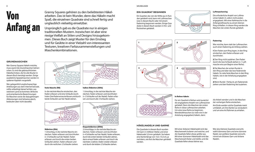 Weitere Ansicht: Das Granny Squares Musterbuch | Katy Mitchell