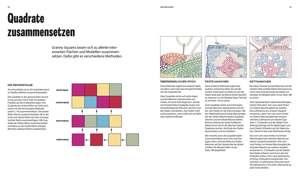 Weitere Ansicht: Das Granny Squares Musterbuch | Katy Mitchell