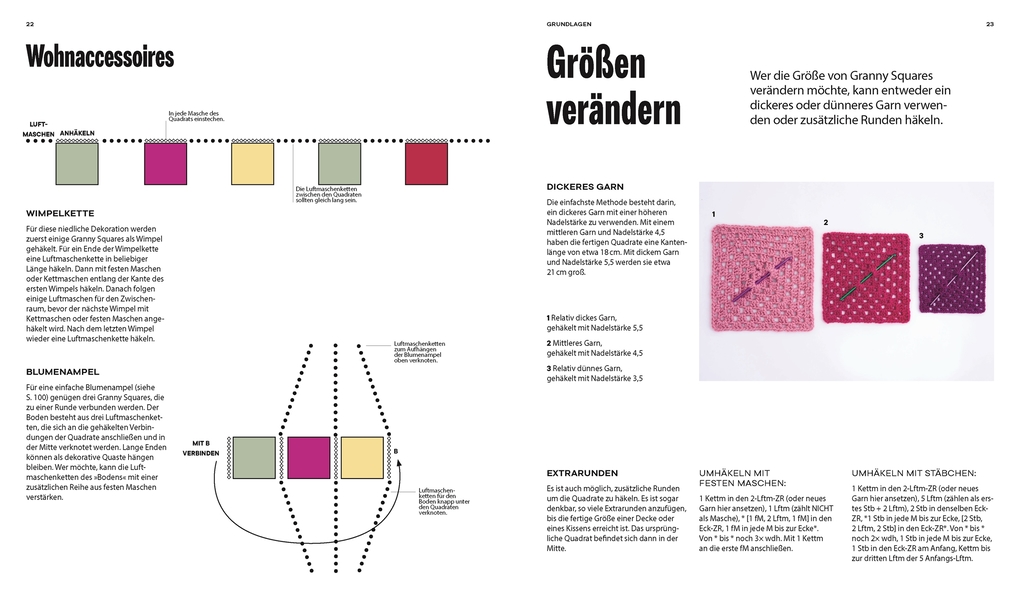 Weitere Ansicht: Das Granny Squares Musterbuch | Katy Mitchell