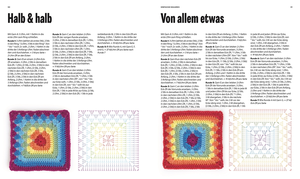 Weitere Ansicht: Das Granny Squares Musterbuch | Katy Mitchell