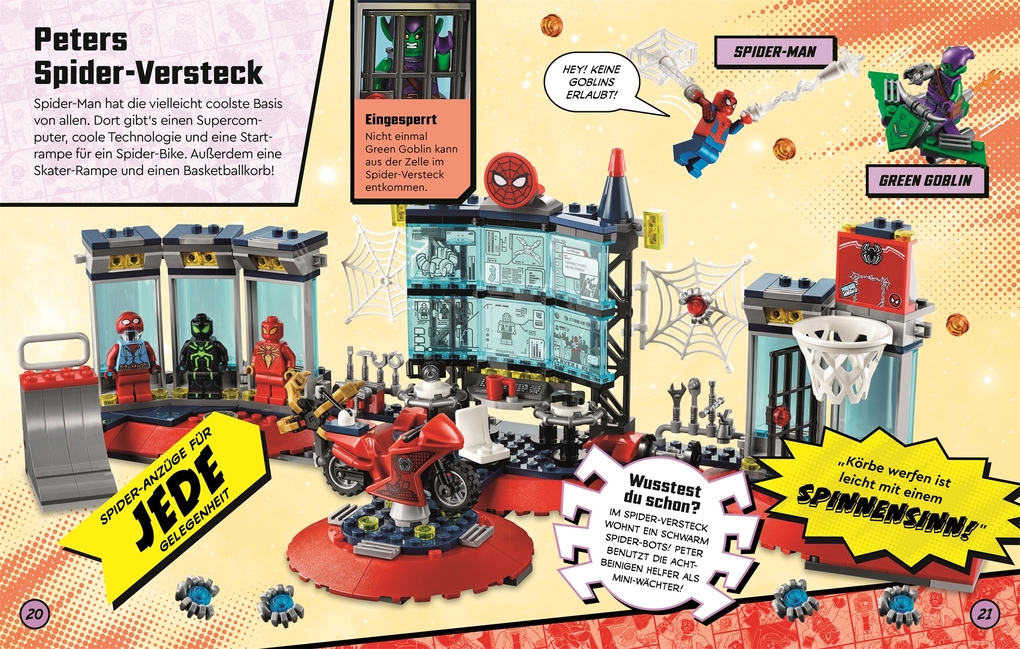 Weitere Ansicht: LEGO® Marvel Spider-Man. Entdecke die Welt von Spider-Man | Simon Hugo