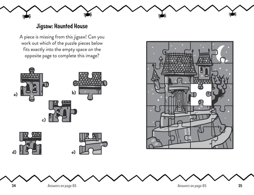 Weitere Ansicht: Amazing Halloween Puzzles and Quizzes | Caroline Rowlands