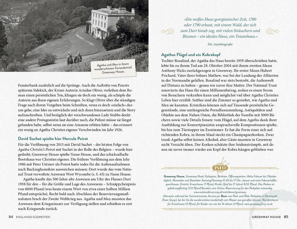 Weitere Ansicht: Der inoffizielle Agatha Christie Reiseführer | Stefanie Bisping