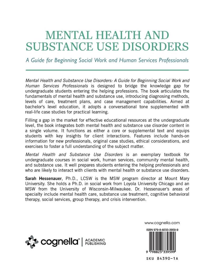 Weitere Ansicht: Mental Health and Substance Use Disorders | Sarah Hessenauer