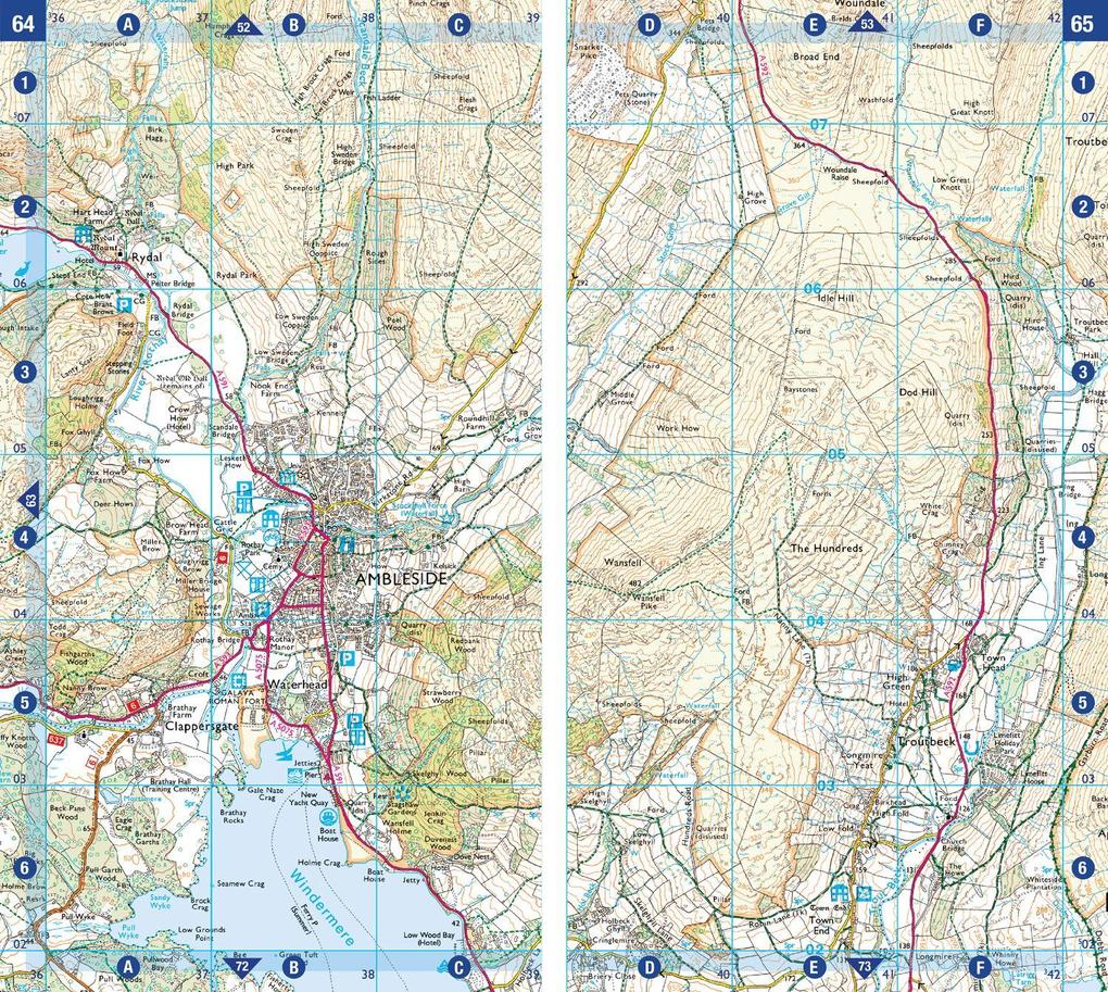 Weitere Ansicht: Lake District Adventure Atlas | A-Z Maps