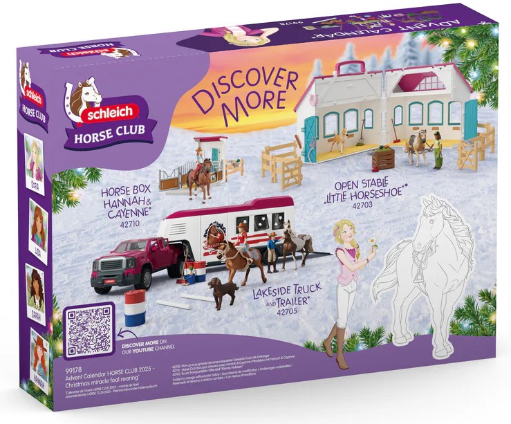 Weitere Ansicht: Schleich 99178 - Horse Club, Adventskalender 2025