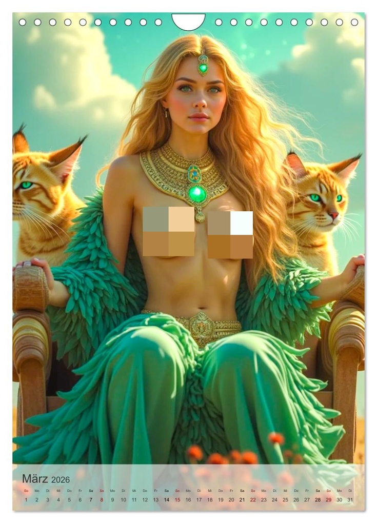 Weitere Ansicht: Spicy Fantasy - Göttinnen (Wandkalender 2026 DIN A4 hoch), CALVENDO Monatskalender | pixs:sell pixs:sell, Calvendo, pixs:sell, Sell Pixs:Sell