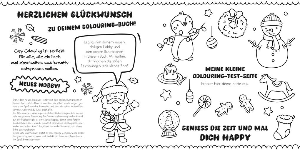 Weitere Ansicht: Cosy Colouring - Süßer Weihnachtszauber
