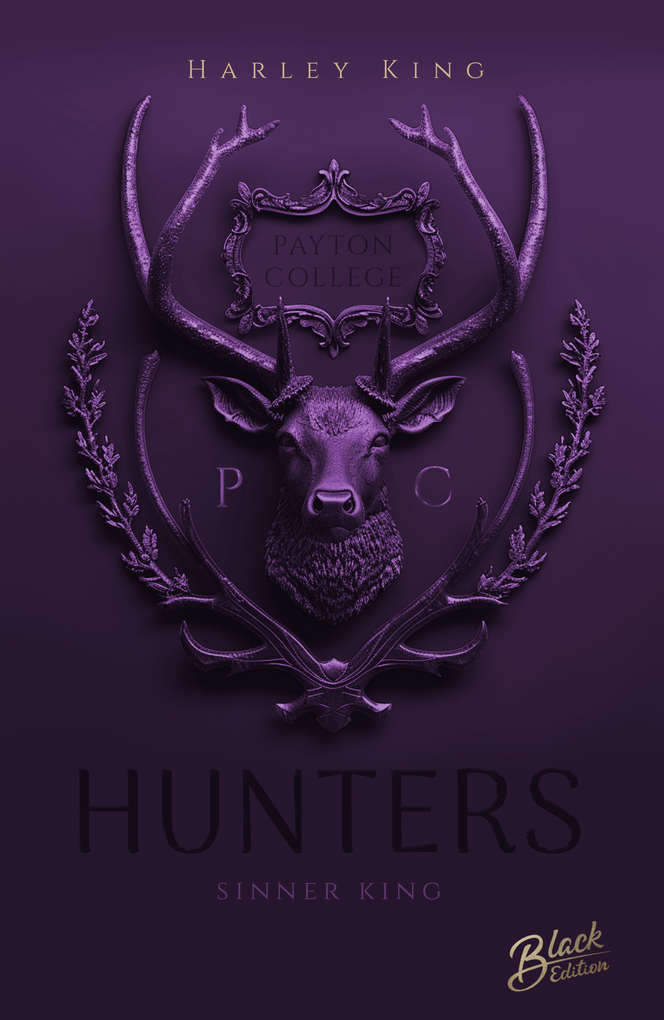 Weitere Ansicht: Hunters: Sinner King | Aufwendig gestaltete Ausgabe mit Farbschnitt - das integrierte Page Overlay ist limitiert nur in der ersten Auflage enthalten | Harley King
