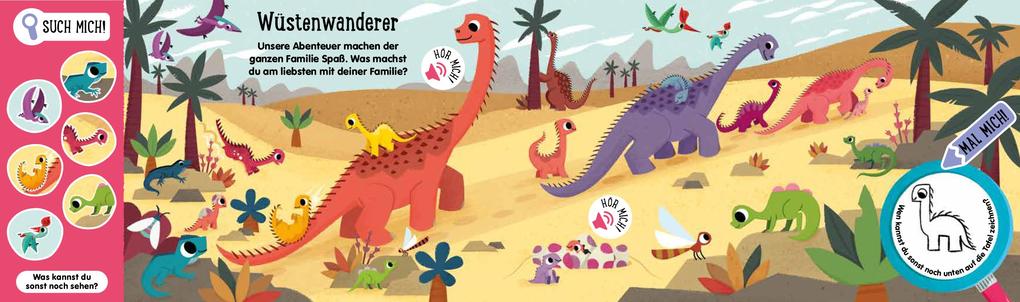 Weitere Ansicht: Such mich! Hör mich! Mal mich! Dino-Babys | Louise Martin, Schwager & Steinlein Verlag