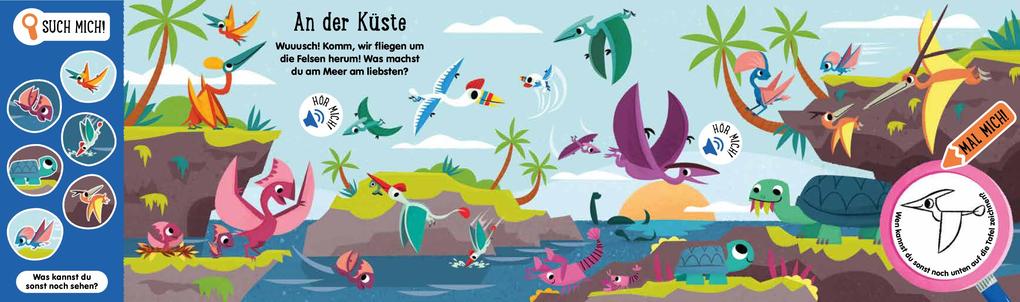 Weitere Ansicht: Such mich! Hör mich! Mal mich! Dino-Babys | Louise Martin, Schwager & Steinlein Verlag