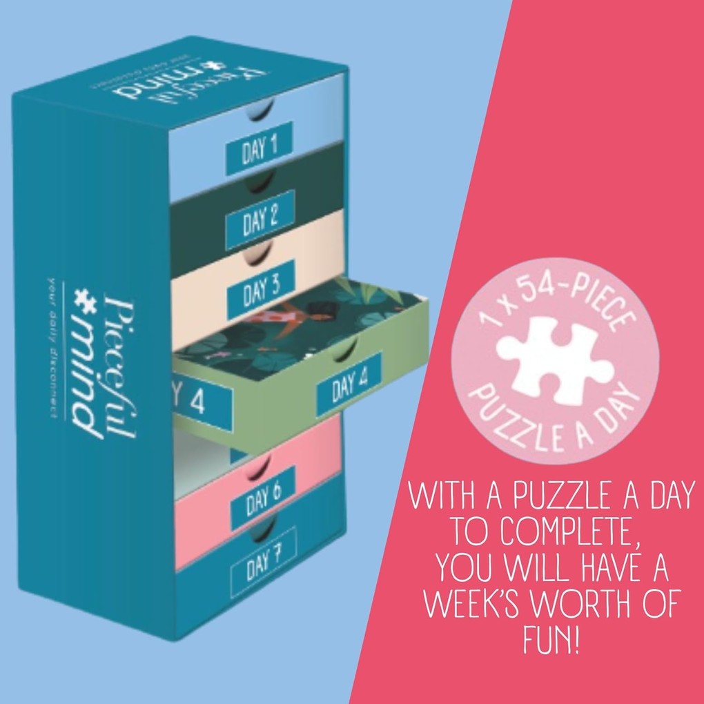 Weitere Ansicht: Pieceful mind - A piece of nature - Puzzle 54 Teile