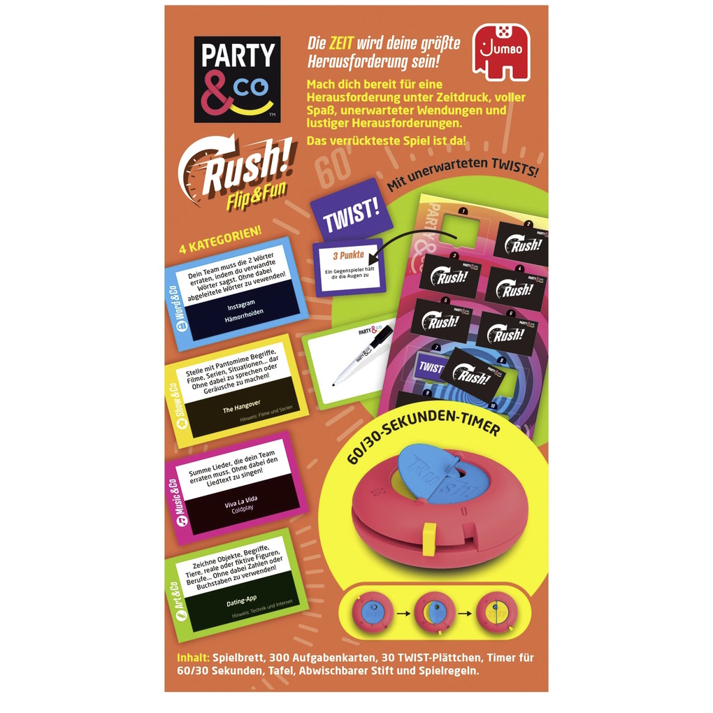 Weitere Ansicht: Jumbo Spiele - Party & Co. - Rush