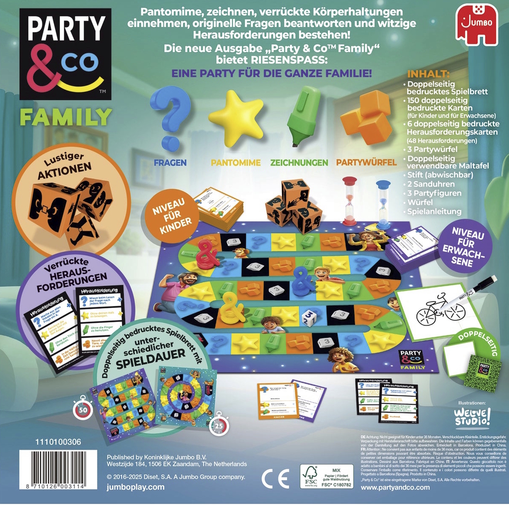 Weitere Ansicht: Jumbo Spiele - Party & Co. - Family