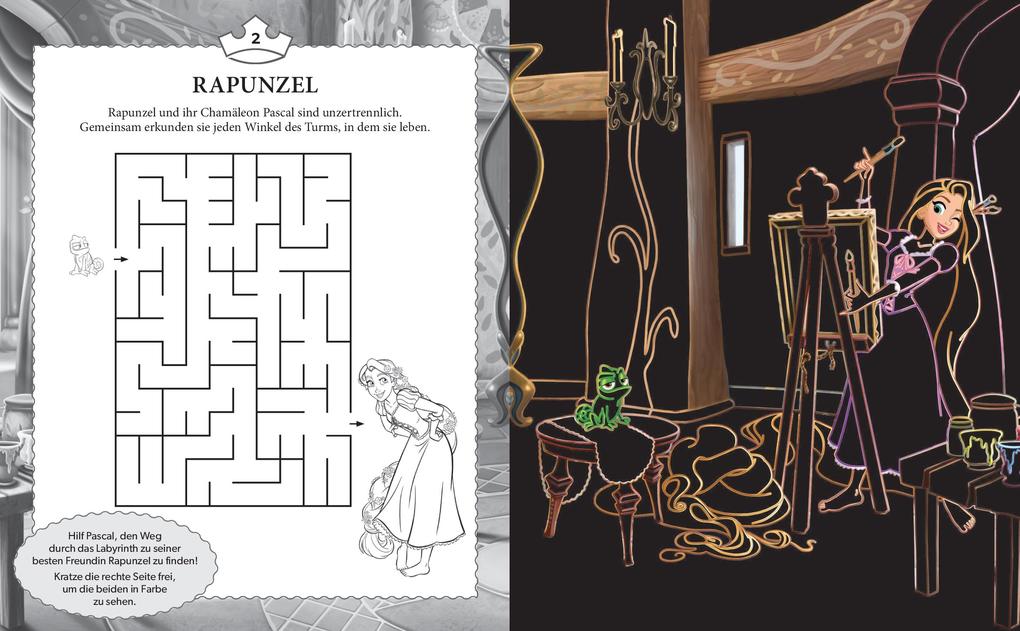 Weitere Ansicht: Disney Prinzessin Kritzel-Kratzel-Buch